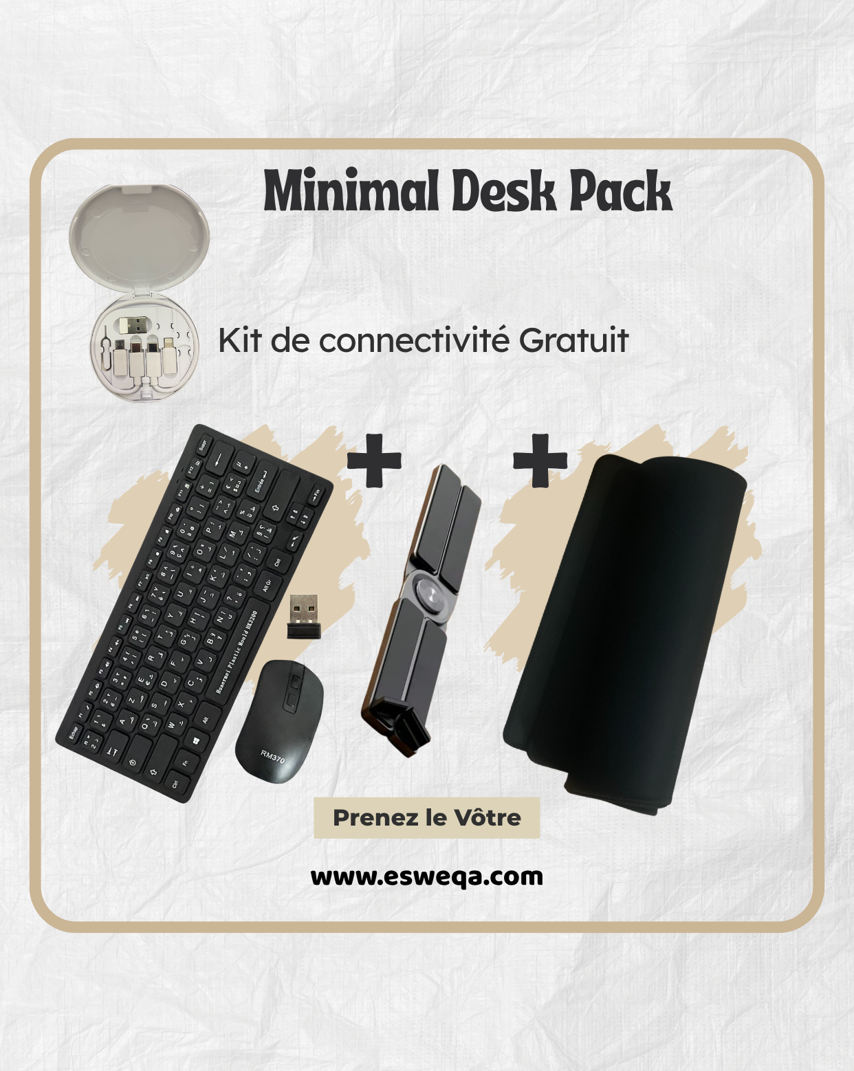 Pack de bureau minimaliste